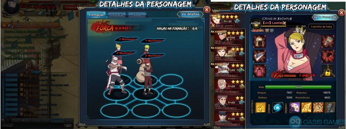 zoaçao no naruto online haha