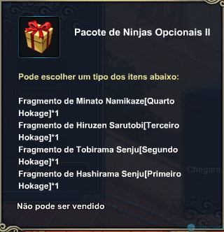 Pacote de Ninjas Opcionais II