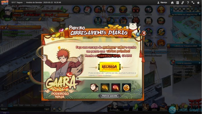 Jogo oficial de Naruto português200522162050