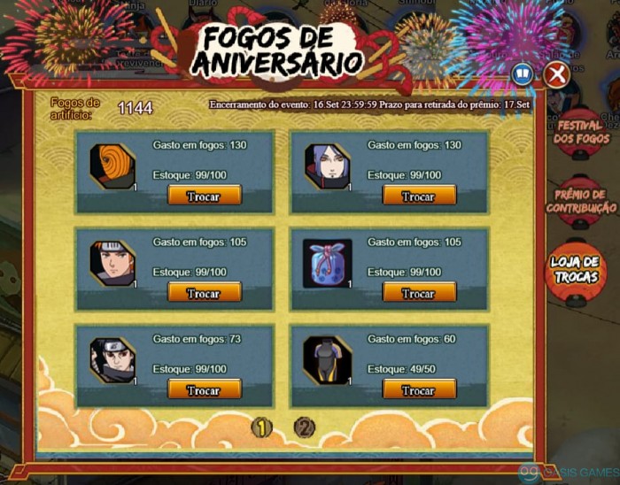 Fogos de Aníversário