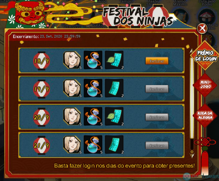 Festival dos ninjas