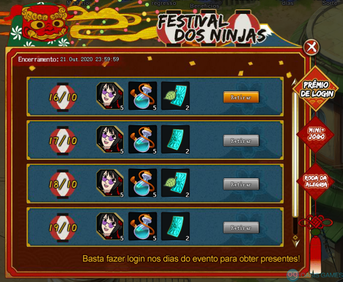 Festival dos ninjas