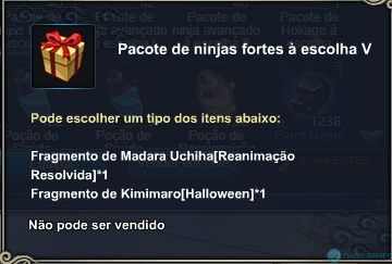 Pacote de ninjas fortes à escolha V