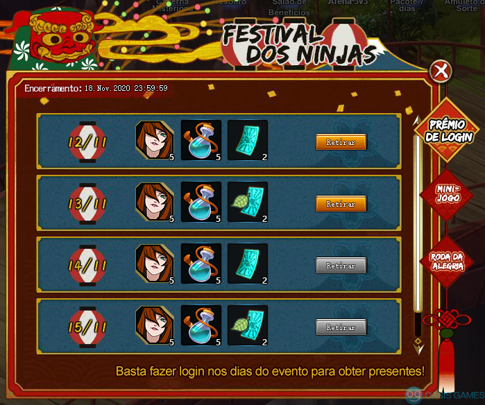 Festival dos ninjas