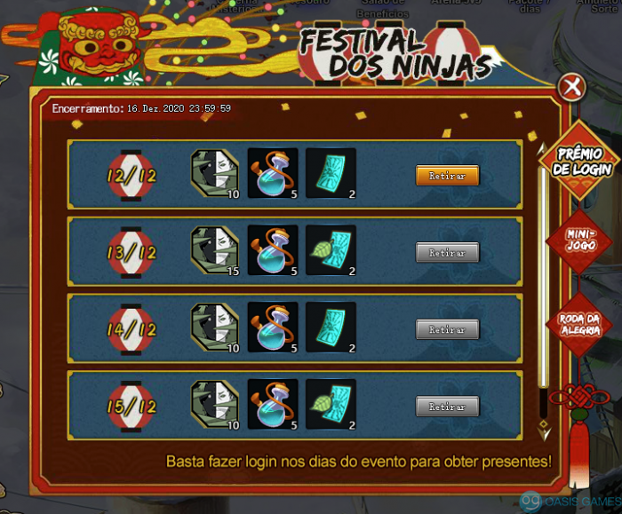 Festival dos ninjas