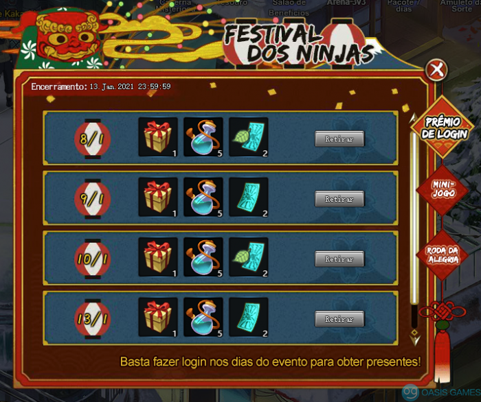 Festival dos ninjas