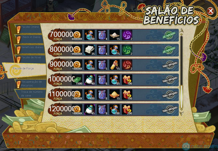 Sala de beneficios