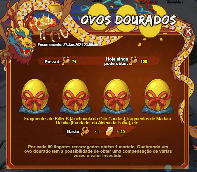 Ovos dourados