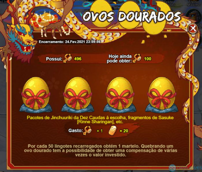 Ovos dourados