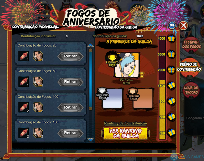 Fogos de aniversario