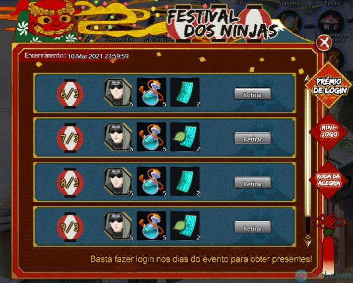 Festival dos ninjas