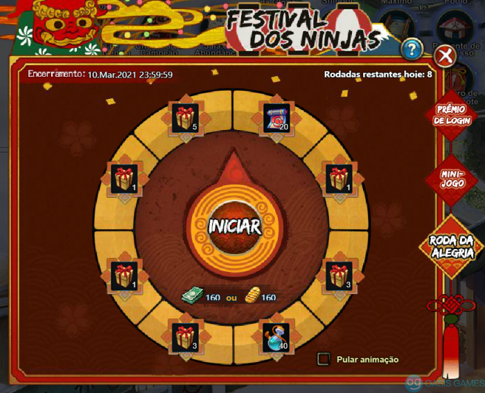 Festival dos ninjas 3