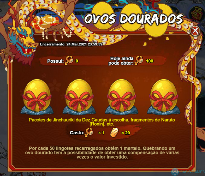 Ovos dourados