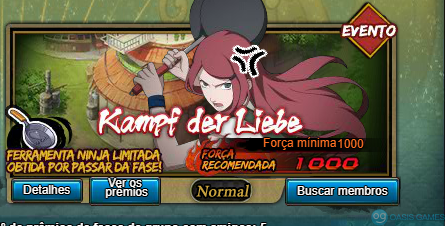 Fases de Grupo Kushina