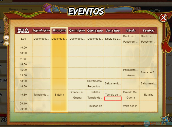 eventos